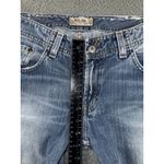 BKE Vintage ‎ Jeans Women 31 Harbor 22 Flare Leg Cheetah Denim Pants Photo 3
