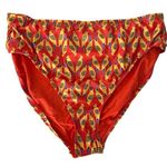 Modcloth NWT  The Franky High Waisted Parakeet Bird Print Bikini Bottom Size 1X Photo 0