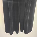 MISA Los Angeles  Black Velvet Cropped Wideleg Pant size small Photo 7
