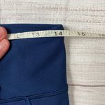 Under Armour women L heatgear compression pull on capri leggings navy blue Photo 5