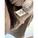 Athleta  Sweater Size XS Womens Beige Wool Blend Honeycomb Tunic Top Pullover Photo 2