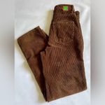Empyre Women’s Corduroy Pants Brown Size 0 Y2K Skater Baggy Loose 24x30 Photo 5