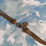 ESCADA Multi Strand Liquid Gold Long Necklace Photo 2