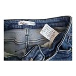 KanCan Dark Wash Skinny JEANS Women's 26 High Waisted Ripped Hem Distressed NWOT Blue Photo 5