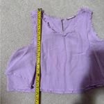 Altar'd State Altar’d State Celia Frayed Hem Tank in L Photo 2