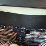 Halogen  Houndstooth Plaid High Rise Pants‎ Womens Size XL Black Red White Photo 1