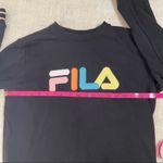 FILA  Women’s Black Sweatshirt With Logo on Front Photo 12