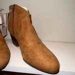 Old Navy NWT Women's Faux Suede Side Zip Western Ankle Booties Photo 3