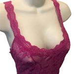 Victoria's Secret Victoria’s Secret SEXY Sheer Stretch Lace Chemise Cut~Out Sz. L Violet Coqueete Photo 4