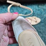 Ralph Lauren Lauren Cream Leather Sandals Photo 7