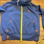 Zanzea Pullover Blue Rope Hood Long Sleeve Hoodie Sweatshirt Size XXL Casual Photo 3