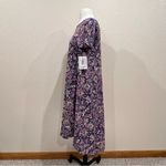 LuLaRoe  Carly Floral High Low Swing Dress NWT Size XS Photo 3