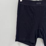 SKIMS  Women's Cotton Rib Boxer Black Medium Photo 8