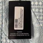 Pretty Little Thing NWT  Dusty Blue Frill Hem Lace Bodycon Size 4 Photo 9