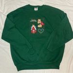 American Vintage Vintage Country Heartland Grandmacore Sweatshirt Size XL Green Photo 0