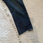 Loft  Distressed Blue Denim cropped Jeans Photo 4