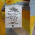 Storia  KNIT TIE SHOULDER CROP TANK TOP FESTIVAL BOHO 70S STRIPE MEDIUM Photo 6