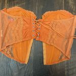 Edikted  Orange Corset Top Photo 3