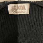 St. John Vintage Black Beaded Santana Knit Jacket Cardigan sz Small Photo 3