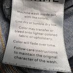 frame denim  Le Nouveau Straight Mid Rise Cuff Detail Cropped Jeans Size 27 Photo 9