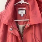 Charter Club Petite Water-Resistant Hooded Anorak Jacket Drawstring Waist Sz PM Photo 2