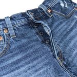 Levi's Levi’s 501 High Rise Button Fly Jean Shorts Distressed Frayed Denim Women’s 29 Photo 6