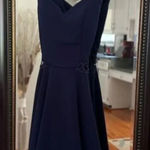 Jodi Kristopher  Pleated A‎ Line Dress Size 0 Photo 0