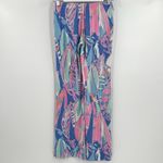 Lilly Pulitzer Georgia May Out to Sea Palazzo Pants Pull On Stretch Size XS Photo 4