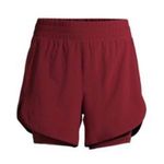 Avia  Womens Size XXL 20 Running Shorts With Biker Liner Attached Burgund… Photo 0