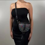 Gabriela Kabande Divine leather belt bag with adjustable strap Black Photo 1