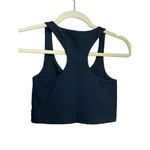 Girlfriend Collective  Racerback Paloma Black Sports Bra Sz. S Photo 4