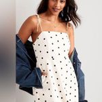 Old Navy Fit & Flare Tie-Strap Printed Mini Dress M TALL Photo 0