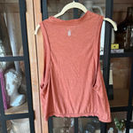 FP Movement tank top muscle tee cropped burnt orange workout loose brick Size XS Photo 4