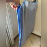 Talbots blue knit wrap M/L 41% cotton Photo 5