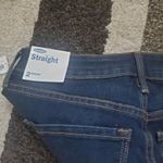 Old Navy Women's Blue Jeans Size 2 Short By Straight Stretchy New With Tags Photo 1