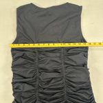 LAST TANG0 Black L/XL Sleeveless Scoop Neck Ruched Tank Top Size L Photo 14