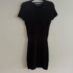 French Connection  Black Textured Dress Photo 1
