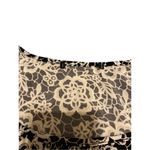 Y2K Lace Print T Shirt Fairycore Preppy Summer Floral Coastal Beach Coquette Black Photo 0