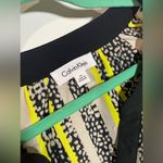 Calvin Klein Blouse Shirt Designer Fashion Women Clothing Multicolor Chic Size M Photo 9