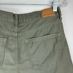 American Eagle Highest Rise Mom Shorts Sz 6 Olive Green Distressed High Cut Photo 6