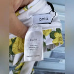 ONIA  Liberty Yellow Rose Print Zoe Bikini Top Size XS Photo 4