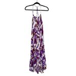 Free People  Heat Wave Printed Floral Maxi Dress Women’s Purple Size Large Photo 2
