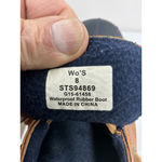 Sperry Womans Topsider Short Lace Up Boots 8 Blue Tan Waterproof Photo 5