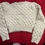 ZARA Creme Cableknit Sweater Photo 2