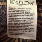 Banana Republic Zebra Print Linen Blouse Women's Large Brown Black Boho Career Photo 13