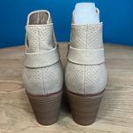 MIA New!  Women's Jullep Perf Pointy Ankle Block Heel Booties Khaki Tan Size 8 Photo 2