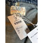 Free People X Sandrine Rose Patchwork Oversize Denim Trucker Jacket Photo 12