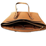 Tory Burch Robinson Leather Tote in Cardamom Photo 4