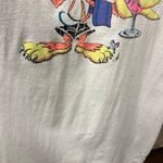 Vintage 1990s White St. Thomas V.I. Party License Neon Graphic Single Stitch Tee Size XXL Photo 3