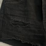 AGOLDE Jaden Clash Distressed ripped denim short Photo 3
